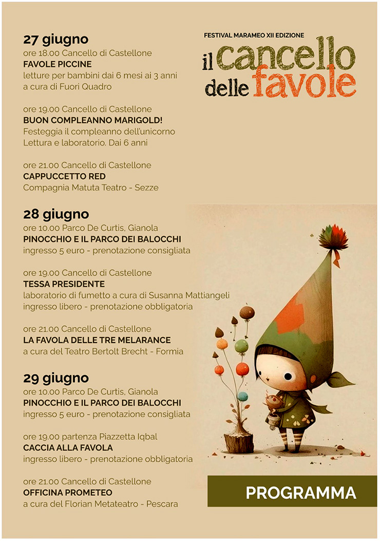 Il cancello delle favole 2025