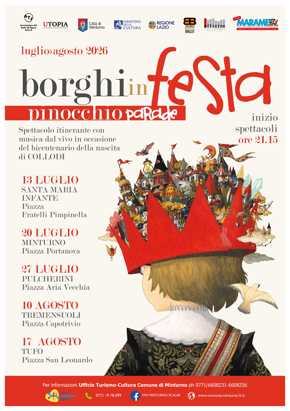 BORGHI IN FESTA, luglio/agosto 2026 MINTURNO